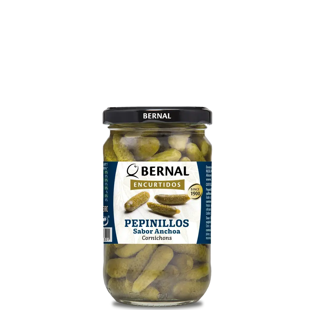 Cornichons, Bernal Original, 314ml