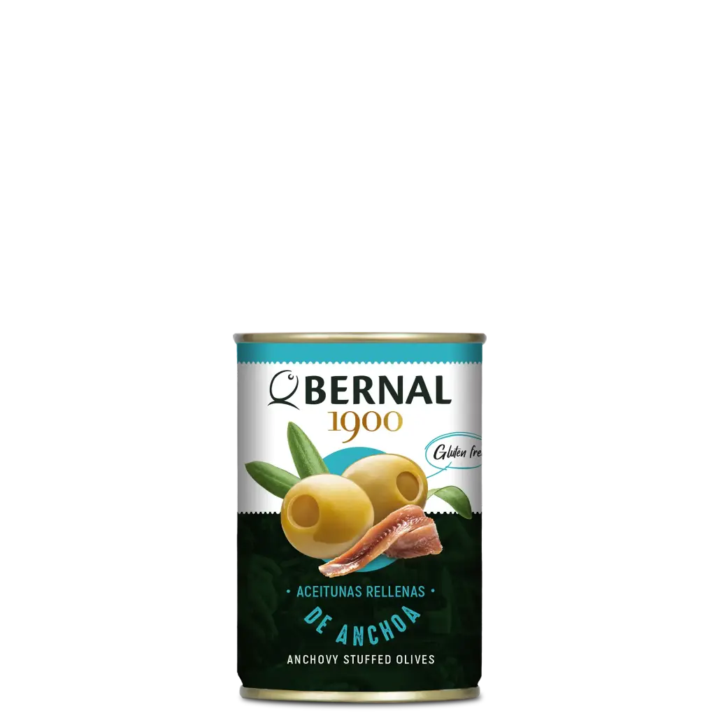 Anchovy Stuffed Olives, Bernal Original, 300ml 