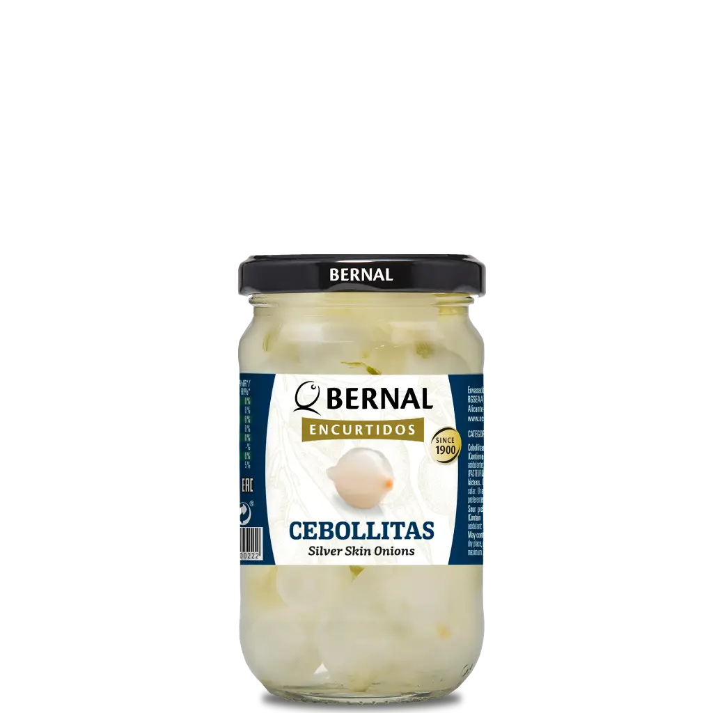 Silver Skin Onions, Bernal Original,  314ml