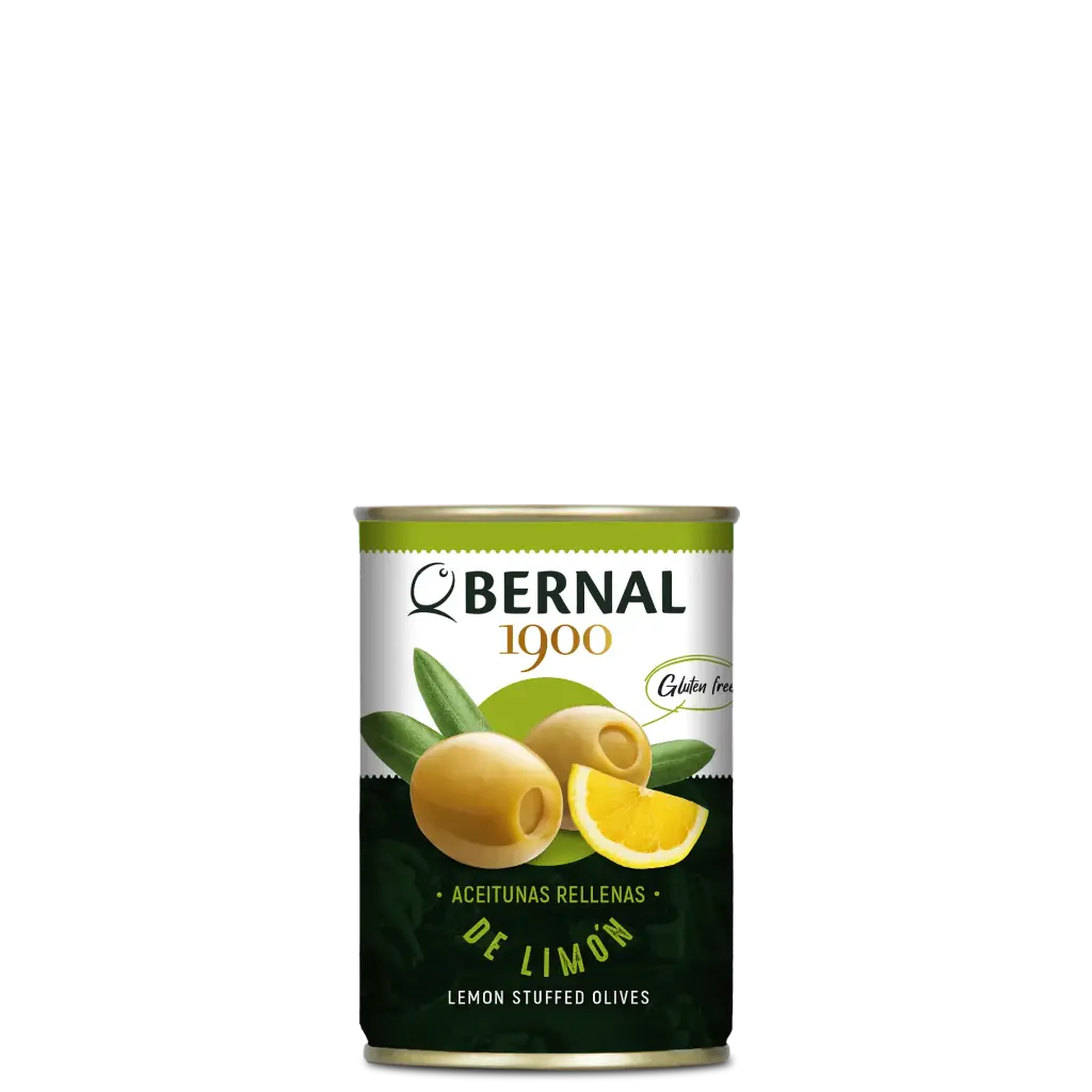 Aceitunas Rellenas de Limón, Bernal Original, 300ml