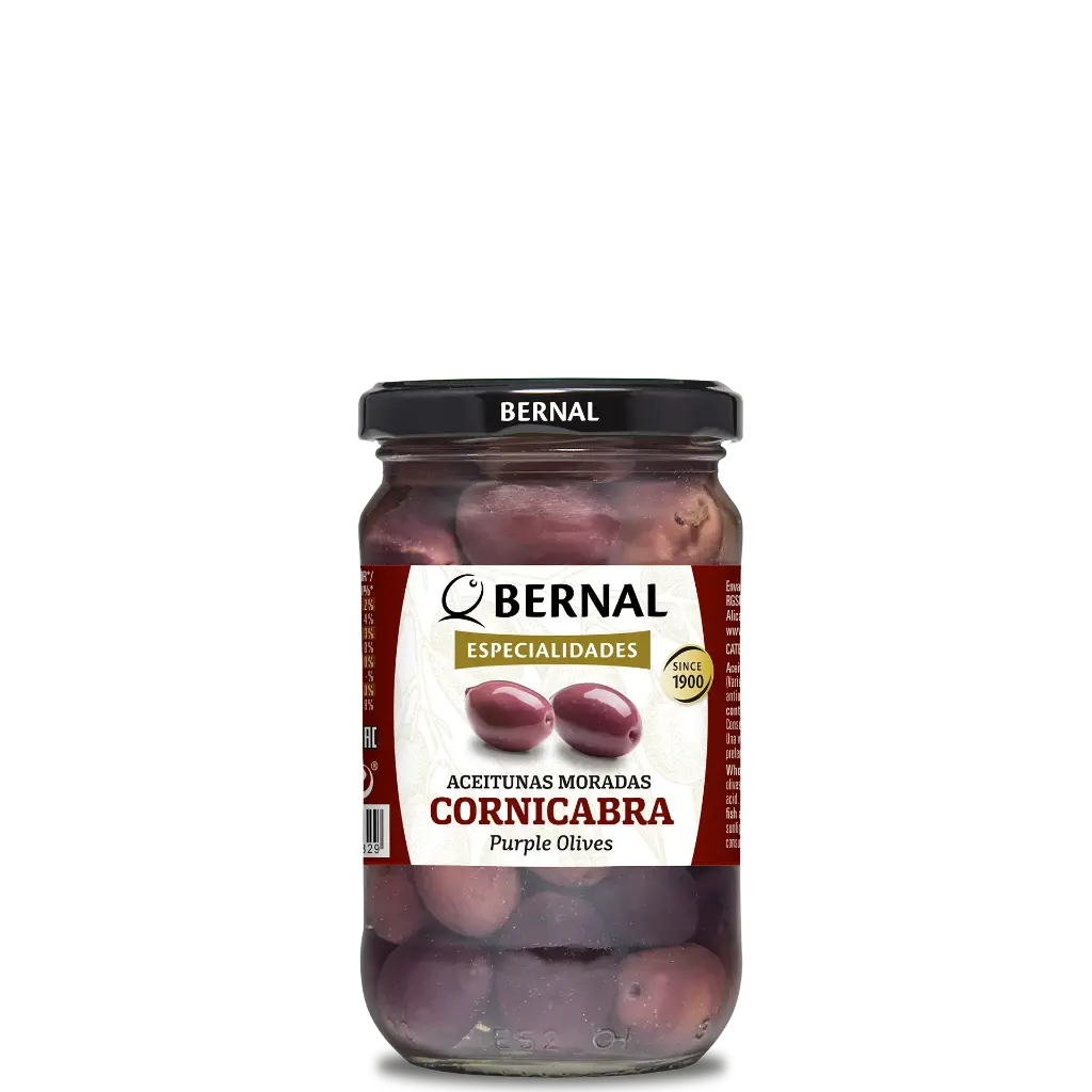 Aceitunas Moradas, Bernal Original, 314ml