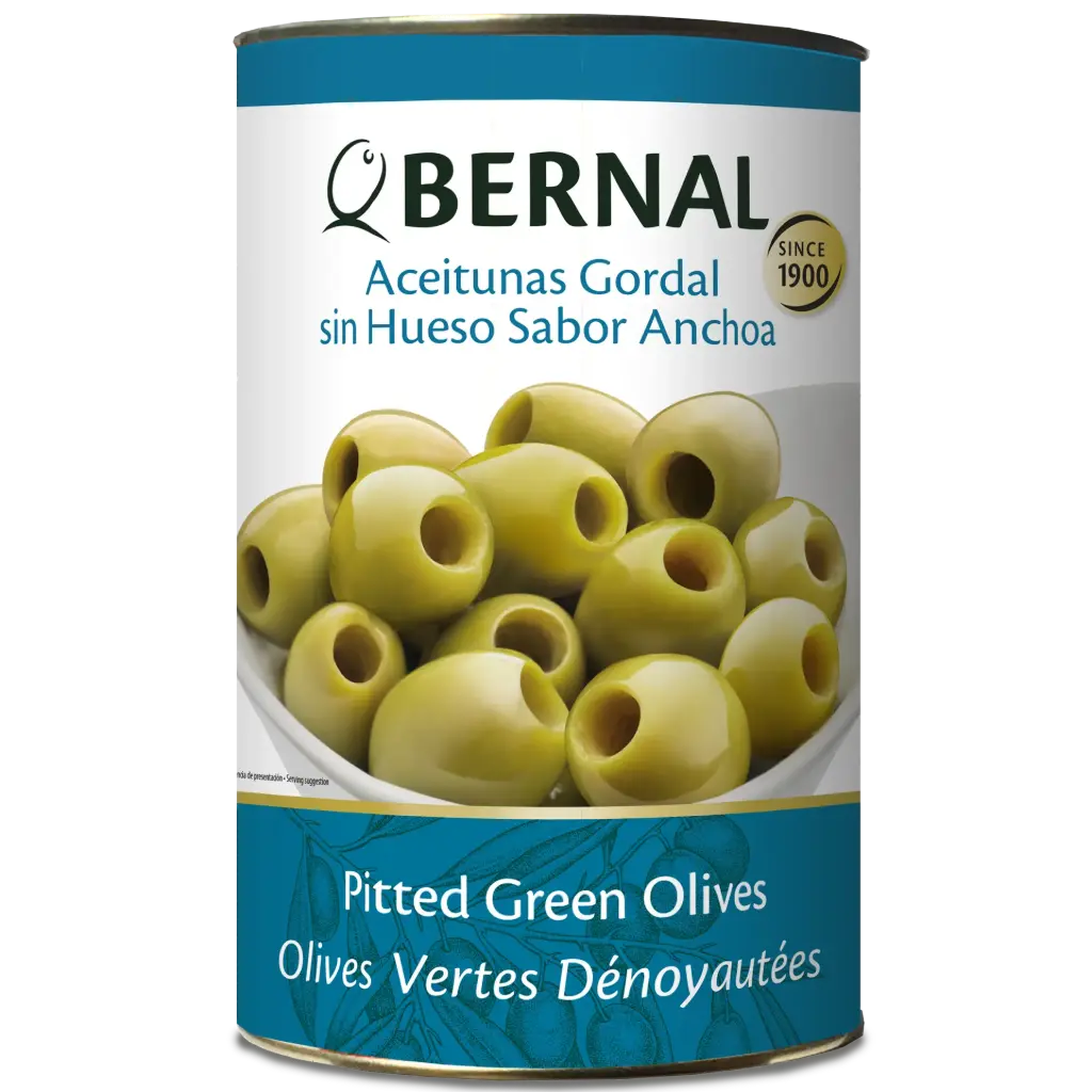 Aceitunas Gordal sin Hueso, Bernal Professional, 4250ml