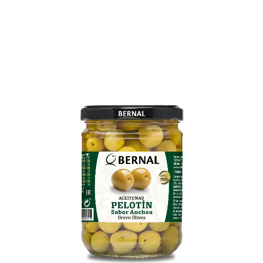 [AC019-2] Pelotin Olives, Bernal Original, 445ml 
