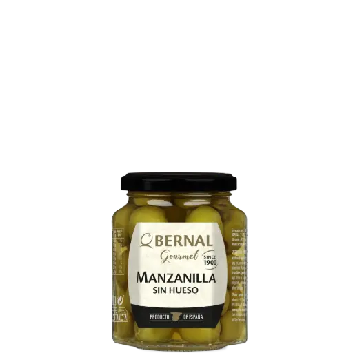 [AC003-1] Aceitunas Manzanilla sin Hueso, Bernal Selecta, 290ml