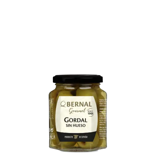 [AC013-1] Aceitunas Gordal sin Hueso, Bernal Selecta, 290ml